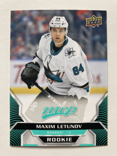 2020-21 MVP #245 Maxim Letunov - ROOKIE