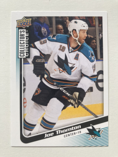 2009-10 UD Collector's Choice #166 Joe Thornton