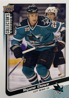 2009-10 UD Collector's Choice #167 Ryane Clowe