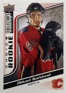 2009-10 UD Collector's Choice #241 Mikael Backlund - ROOKIE