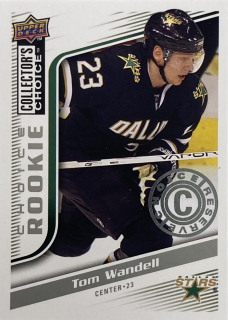 2009-10 UD Collector's Choice #254 Tom Wandell - ROOKIE CHOICE RESERVE