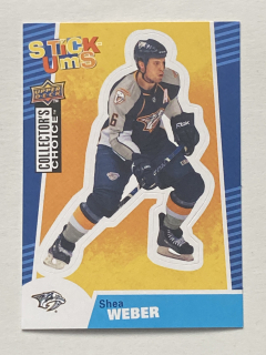 2009-10 UD Collector's Choice #SU14 Shea Weber - STICK-UMS