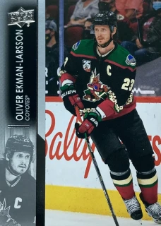 2021-22 UD Series 1 #009 Oliver Ekman-Larsson