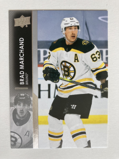 2021-22 UD Series 1 #017 Brad Marchand