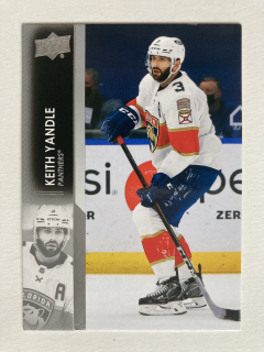 2021-22 UD Series 1 #081 Keith Yandle