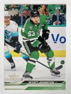 2023-24 UD Series 2 #308 Wyatt Johnston