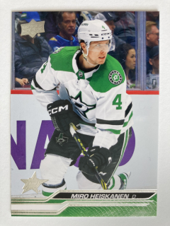 2023-24 UD Series 2 #309 Miro Heiskanen