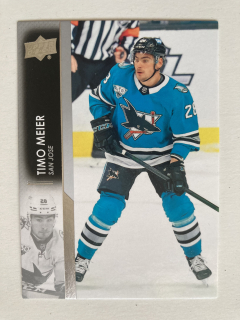 2021-22 UD Series 1 #152 Timo Meier