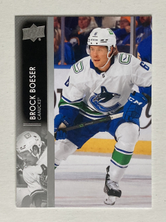 2021-22 UD Series 2 #423 Brock Boeser