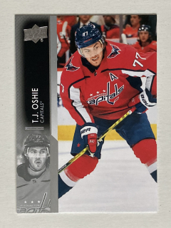 2021-22 UD Series 2 #438 T.J. Oshie