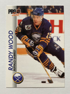 1992-93 Pro Set #020 Randy Wood