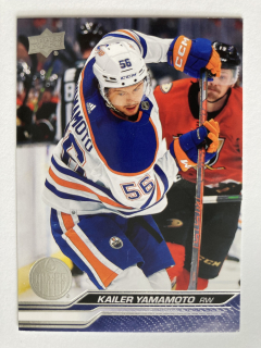 2023-24 UD Series 2 #318 Kailer Yamamoto