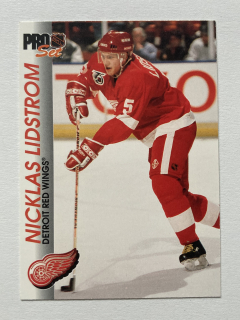 1992-93 Pro Set #042 Nicklas Lidstrom