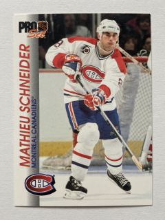1992-93 Pro Set #091 Mathieu Schneider