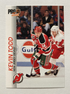 1992-93 Pro Set #094 Kevin Todd