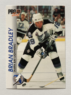 1992-93 Pro Set #174 Brian Bradley