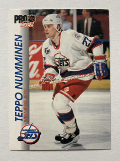 1992-93 Pro Set #210 Teppo Numminen
