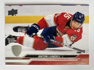 2023-24 UD Series 2 #323 Anton Lundell