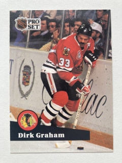 1991-92 Pro Set French #051 Dirk Graham