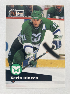 1991-92 Pro Set French #089 Kevin Dineen