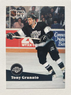 1991-92 Pro Set French #098 Tony Granato