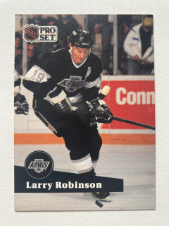 1991-92 Pro Set French #104 Larry Robinson