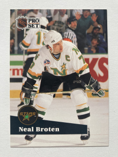 1991-92 Pro Set French #112 Neal Broten