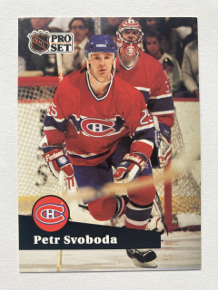 1991-92 Pro Set French #123 Petr Svoboda
