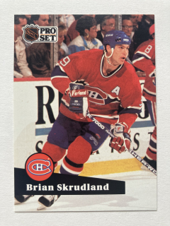 1991-92 Pro Set French #127 Brian Skrudland