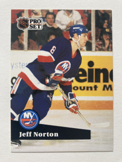 1991-92 Pro Set French #148 Jeff Norton
