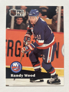 1991-92 Pro Set French #151 Randy Wood
