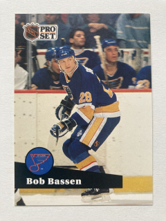 1991-92 Pro Set French #221 Bob Bassen