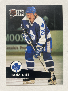 1991-92 Pro Set French #226 Todd Gill