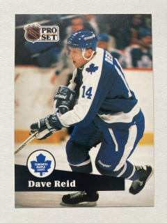 1991-92 Pro Set French #229 Dave Reid