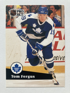 1991-92 Pro Set French #234 Tom Fergus