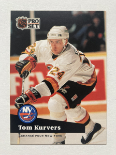 1991-92 Pro Set French #244 Tom Kurvers