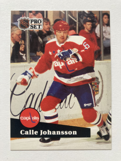 1991-92 Pro Set French #248 Calle Johansson