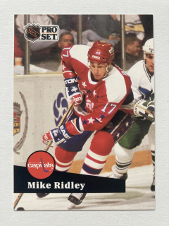 1991-92 Pro Set French #254 Mike Ridley