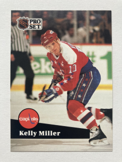 1991-92 Pro Set French #256 Kelly Miller
