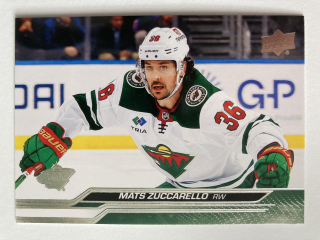 2023-24 UD Series 2 #337 Mats Zuccarello