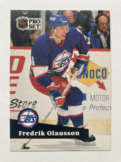 1991-92 Pro Set French #264 Fredrik Olausson