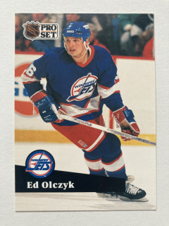 1991-92 Pro Set French #265 Ed Olczyk