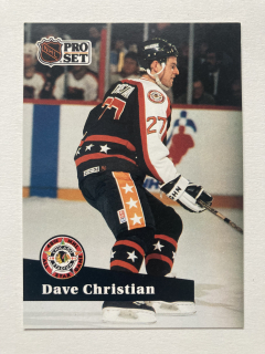 1991-92 Pro Set French #297 Dave Christian