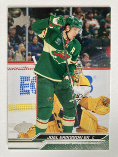 2023-24 UD Series 2 #338 Joel Eriksson Ek