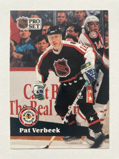 1991-92 Pro Set French #303 Pat Verbeek