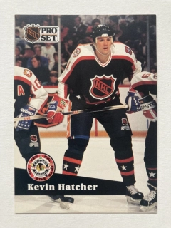1991-92 Pro Set French #316 Kevin Hatcher