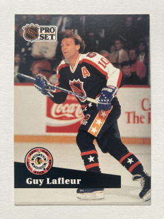 1991-92 Pro Set French #317 Guy Lafleur