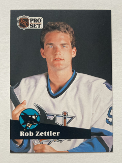 1991-92 Pro Set French #330 Rob Zettler