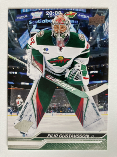 2023-24 UD Series 2 #341 Filip Gustavsson