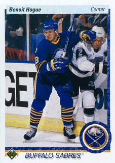 1990-91 Upper Deck #402 Benoit Hogue